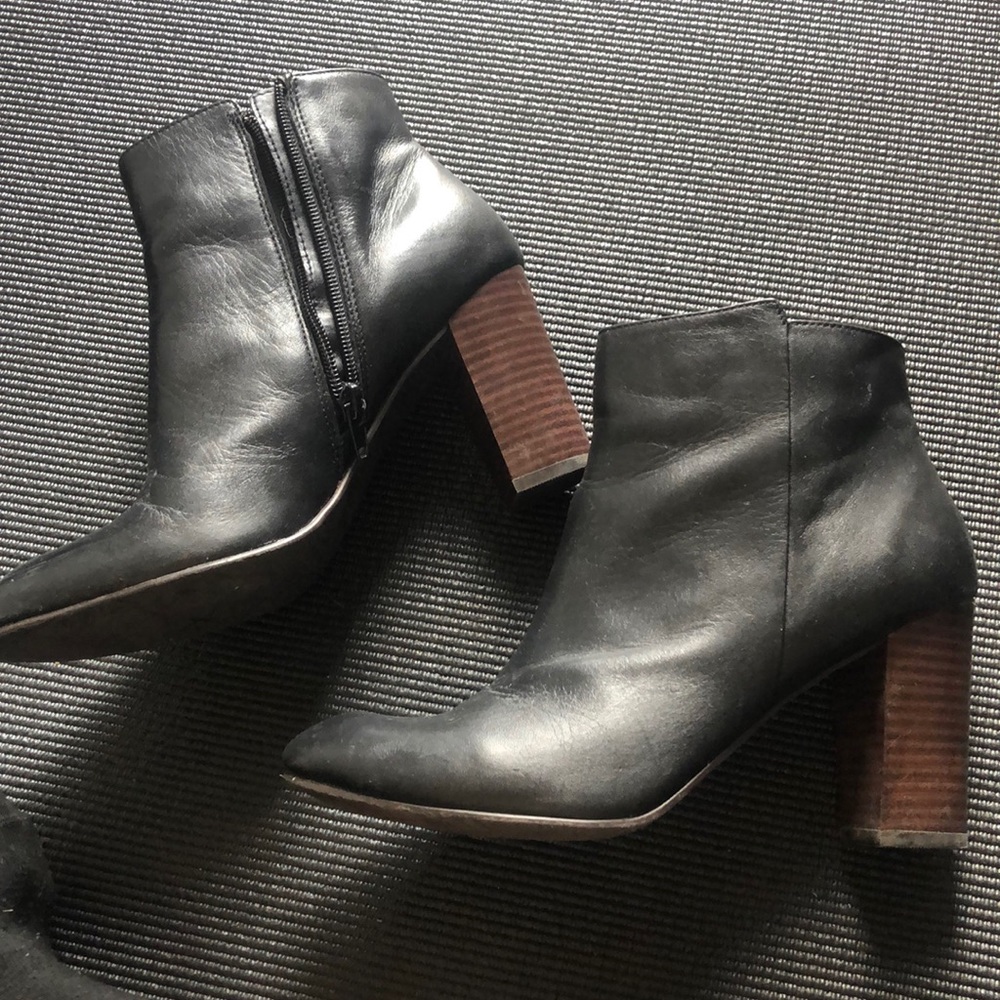 14th & Union Heeled Leather Boots
